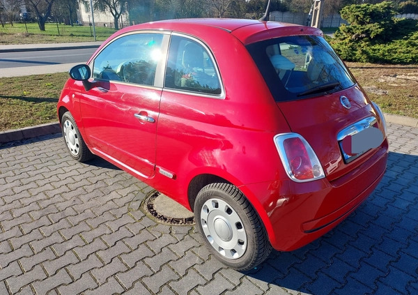 Fiat 500 cena 28500 przebieg: 129000, rok produkcji 2015 z Mosina małe 67